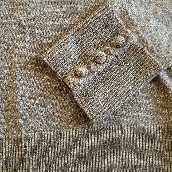 Talbots Sparkle Cowl Neck Sweater XS - Picture 2 of 7